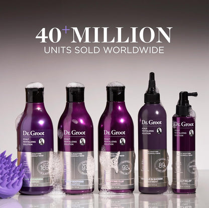 Dr. Groot Thickening Serum, Shampoo, Conditioner, and Scalp Treatment Set for Hair Loss